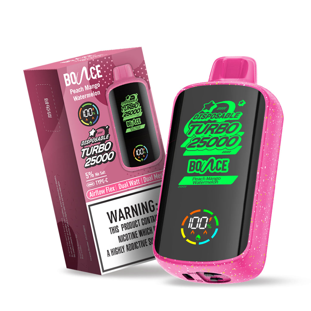 Bounce Vape. Einweg-Vape Turbo 25000